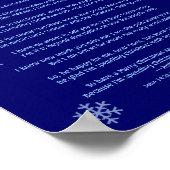 自分の初めてのクリスマスの天国 ポスター (角)