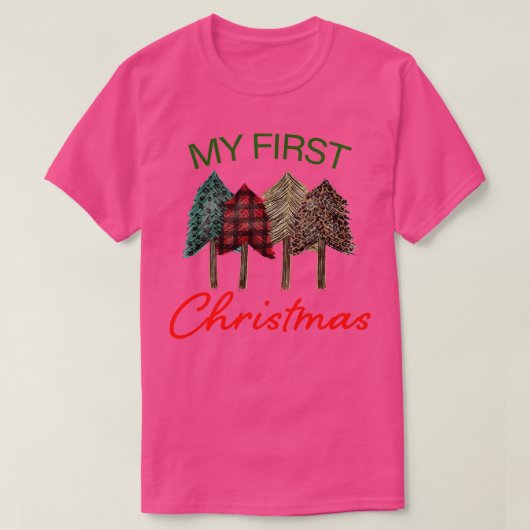 自分の初めてのクリスマス50 Tシャツ (デザイン正面)