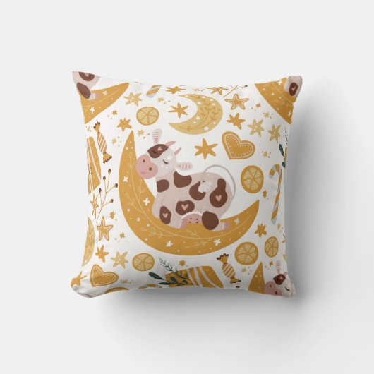 自分の初めてのクリスマス クッション (正面)