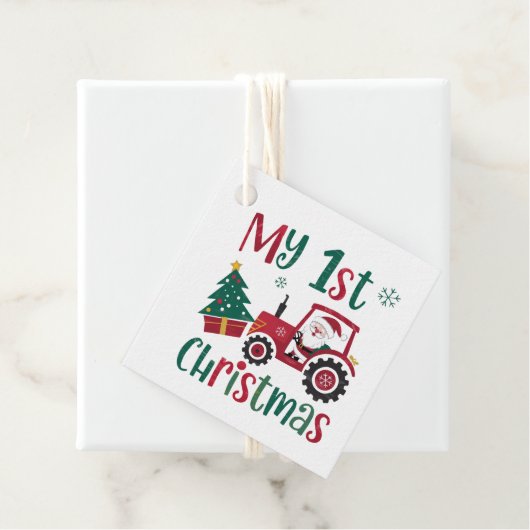 自分の初めてのクリスマス フェイバータグ (インサイチュ)