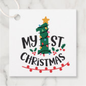 自分の初めてのクリスマス フェイバータグ (正面)