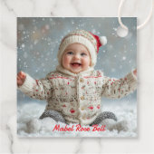 自分の初めてのクリスマス フェイバータグ (裏面)