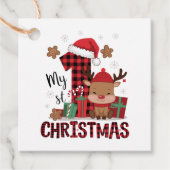 自分の初めてのクリスマス フェイバータグ (正面)