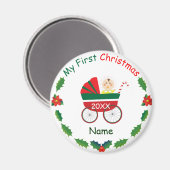 自分の初めてのクリスマス マグネット (正面/裏面)