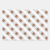 自分の初めてのクリスマス ラッピングペーパーシート (正面2)