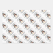 自分の初めてのクリスマス ラッピングペーパーシート (正面)