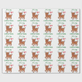 自分の初めてのクリスマス ラッピングペーパー (フラット)