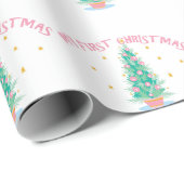 自分の初めてのクリスマス ラッピングペーパー (ロールコーナー)