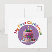 自分の初めてのクリスマス#2 ポストカード (正面/裏面)