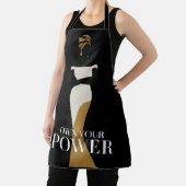 自分の力を所有：自信と恵みのポートレート エプロン (インサイチュ)