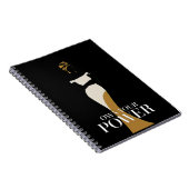 自分の力を所有：自信と恵みのポートレート ノートブック (右側)