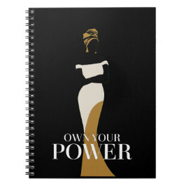 自分の力を所有：自信と恵みのポートレート ノートブック