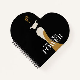 自分の力を所有：自信と恵みのポートレート ノートブック