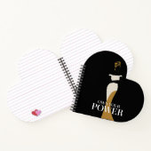 自分の力を所有：自信と恵みのポートレート ノートブック (内部)