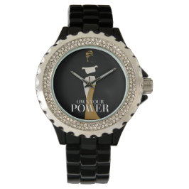 自分の力を所有：自信と恵みのポートレート 腕時計