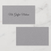 自分の卒業名を作成パーソナライズされたする コーリングカード (正面/裏面)