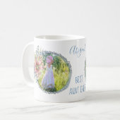 自分の叔母最高のを2枚の写真マグカップにする コーヒーマグカップ (正面左)