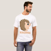 自分の可愛いハリネズミのハグを作る Tシャツ (正面フル)
