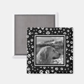 自分の可愛いペットフォトパーソナライズされたマグネットを作る マグネット (正面/裏面)