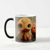 自分の可愛いモンスターを作成するTrio モーフィングマグカップ (左)