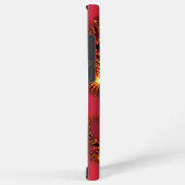 自分の可愛い素敵で素敵なゴールデンレッドを作成 SAMSUNG GALAXYケース (右側面)