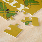 自分の可愛い素敵なヴィンテージ蝶を作成 ジグソーパズル (側面)