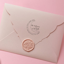 自分の可愛さを作る&カスタムスタイリッシュ差出人住所 ラバースタンプ