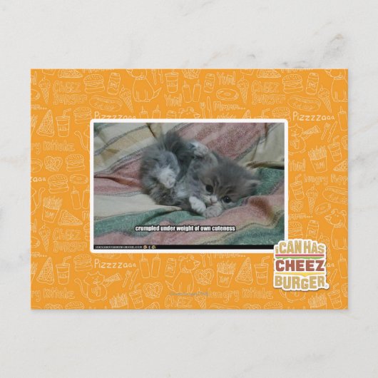 自分の可憐さの重み ポストカード (正面)