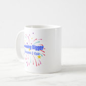 自分の可能性を信じて大きな夢を コーヒーマグカップ (正面左)