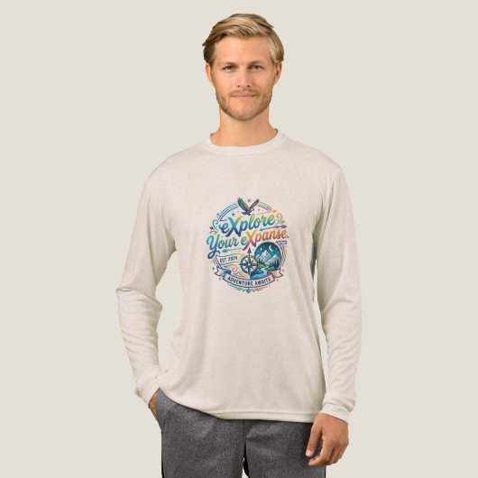 自分の可能性を広げよう トライブレンドTシャツ (正面全体)
