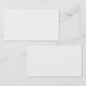 自分の名刺を作る |ビジネス空白のカード 名刺 (正面/裏面)