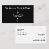 自分の名刺を作る 名刺 (正面/裏面)