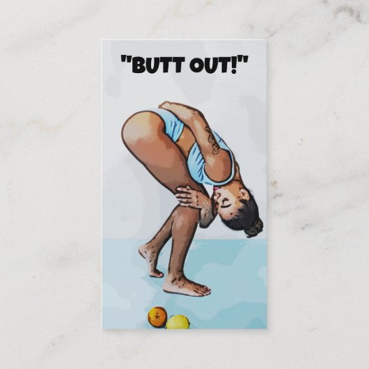 自分の名刺を気にする 名刺 (裏面)