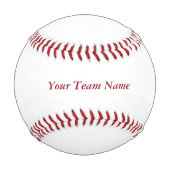 自分の名前でカスタム野球をパーソナライズする 野球ボール (正面)