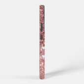 自分の名前のバラ金ゴールド SAMSUNG GALAXYケース (右側面)