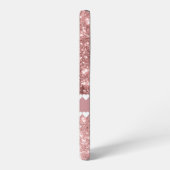 自分の名前のバラ金ゴールド SAMSUNG GALAXYケース (左側面)