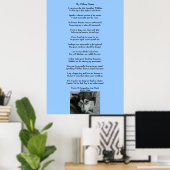 自分の名前の詩のポスター ポスター (ホームオフィス)