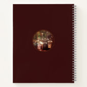 自分の名前またはその他の文字 ノートブック (裏面)