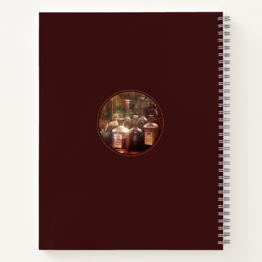 自分の名前またはその他の文字 ノートブック (裏面)