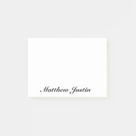 自分の名前をカスタムPost-it Notesに追加 ポストイット