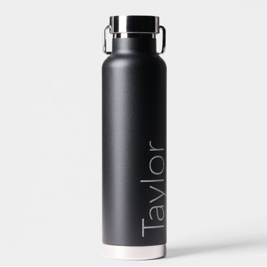 自分の名前を付パーソナライズされたける ウォーターボトル (正面)