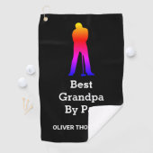 自分の名前を作成Grandpaゴルフタオル ゴルフタオル (インサイチュ)
