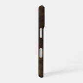 自分の名前を濃く表示素朴する iPhone 16ケース (右側面)