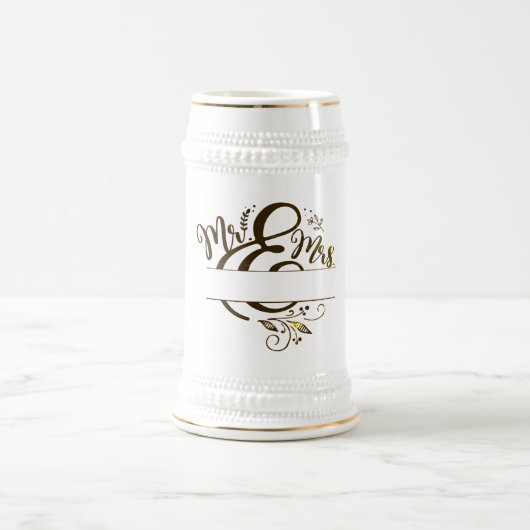 自分の名前を追加す保る – またはデザイン- Stein ビールジョッキ (中央)