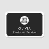 自分の名前タグをデザインする 名札 (正面)