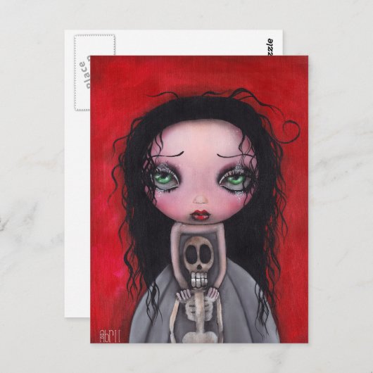 自分の唯一の友だちはがき ポストカード (正面/裏面)