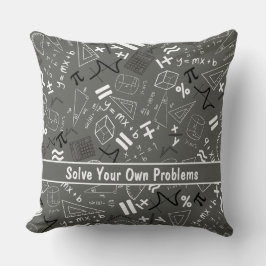 自分の問題を解決する数学グレイモダンー クッション