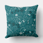 自分の問題を解決する数学funnyturquoit クッション (裏面)