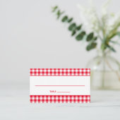 自分の国のギンガムを作成する プレイスカード (スタンド正面)