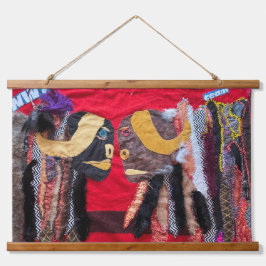 自分の地面に立つ 吊り下げ型タペストリー